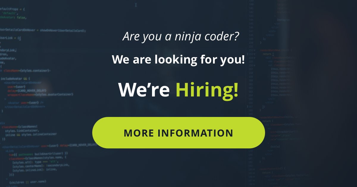 lambdamotive's tweet card. Os dejamos nuestras ofertas activas para nuestro equipo de developers