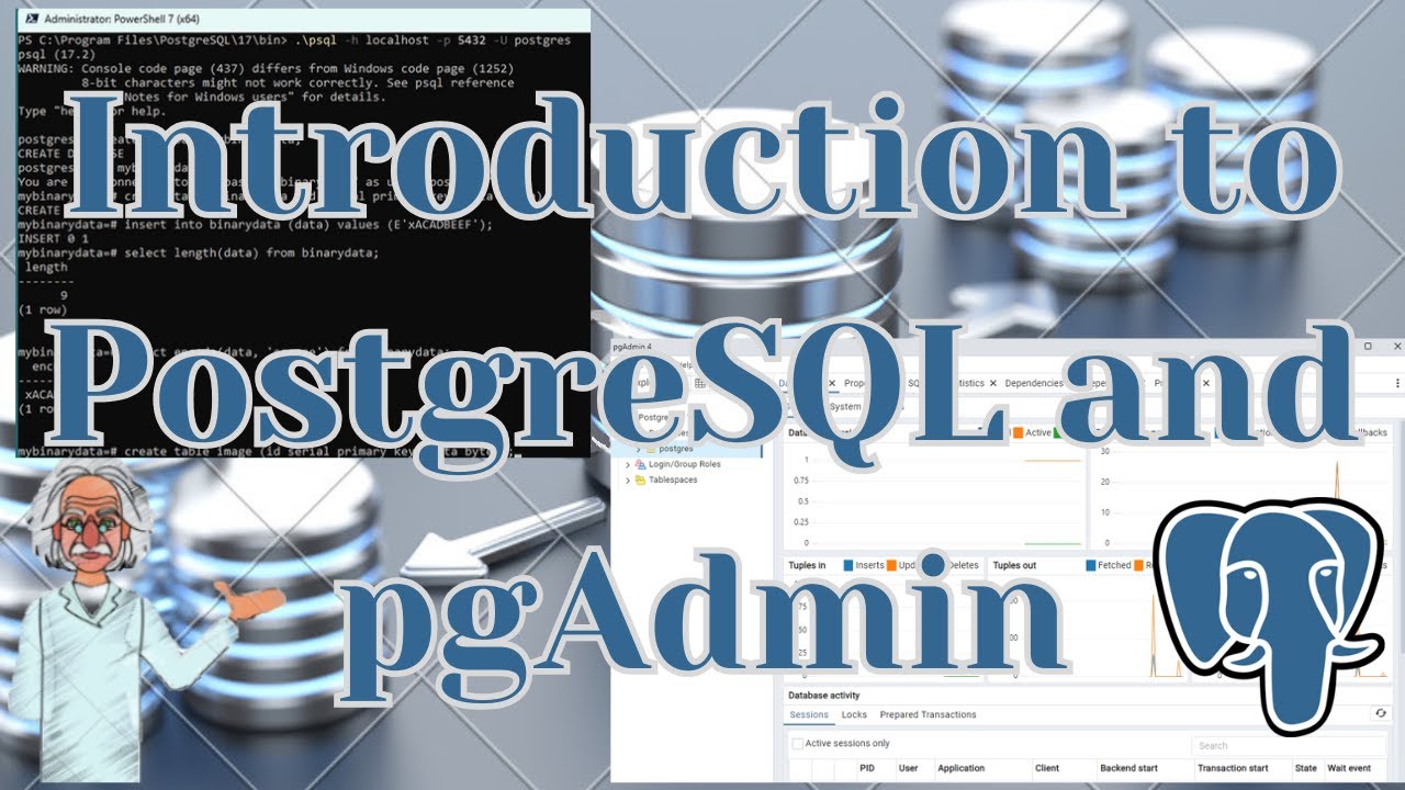 TutorialsForSQL's tweet card. Introduction To PostgreSQL And pgAdmin