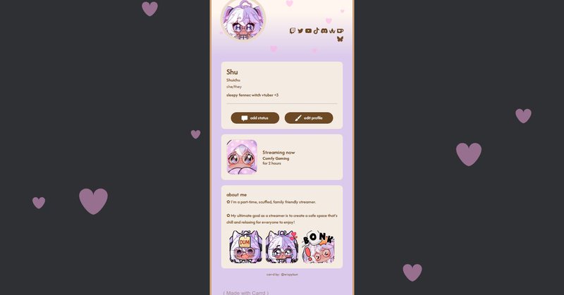 Tweet card summary image