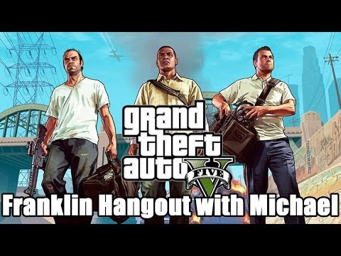 FarhanTutorials's tweet card. Grand Theft Auto V - Franklin Hangout With Michael