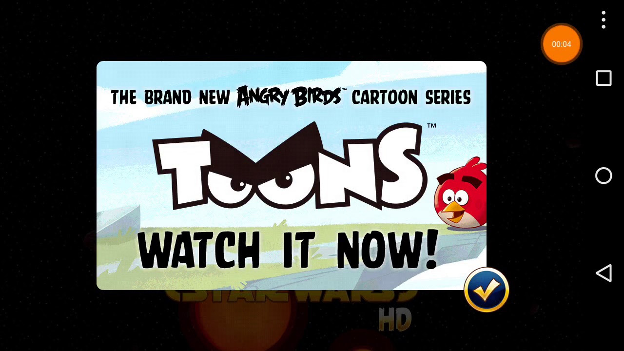 FarhanTutorials's tweet card. Angry Birds - Star Wars - Level 1 - Android Game