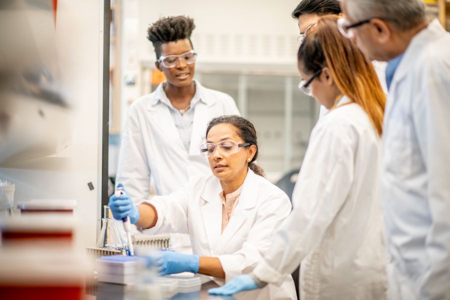 Audreygirouard's tweet card. Provided grants to Global Research Internship (GRI) alumni accepted into eligible graduate programs in Canada, supporting their academic and research pursuits.