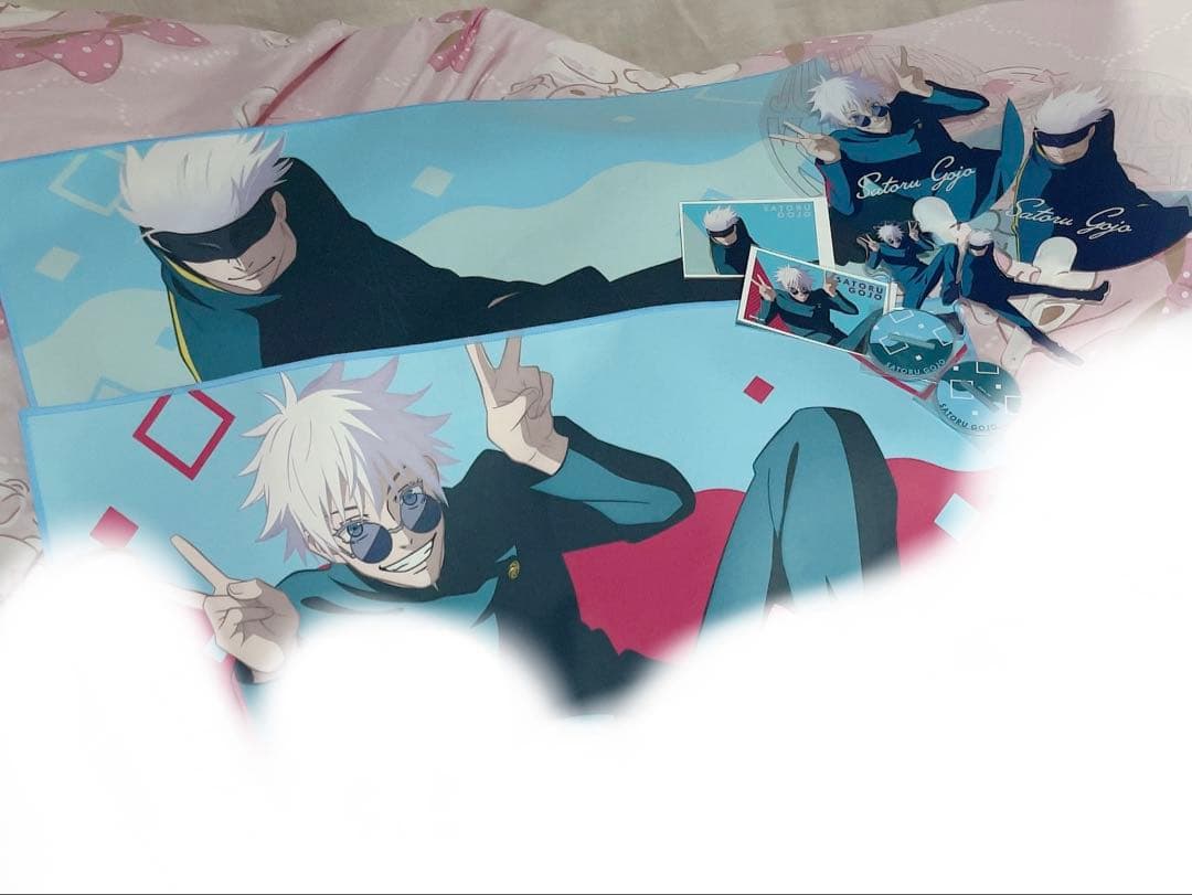 五条悟　まとめ売り 五条悟のじゅじゅフェスグッズまとめ売り発見！8点揃ってて欲張り心