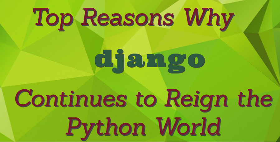 i_m_alex_Dsouz's tweet card. Python developers have a big pool of frameworks to choose from for their web projects. However, Django, without a shred of doubt, has bec...
