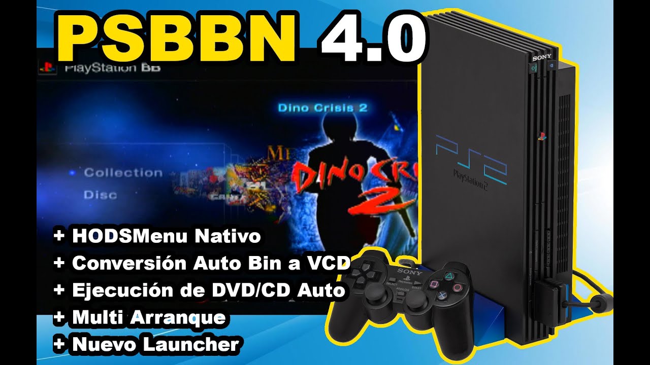 TutorialesVizor's tweet card. 🛠️🎮 PSBBN 4.0 #4 Nueva versión con Mejoras Como Actualizar,...