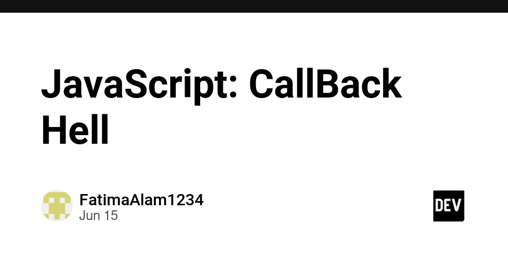 prod42net's tweet card. function getArticlesData(id, callback) { // Simulate async operation setTimeout(() => { ...