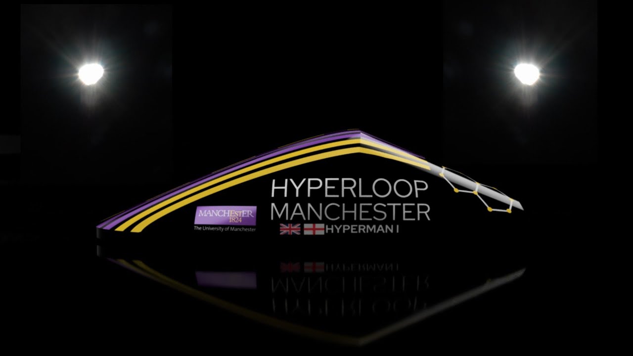 NixeneP's tweet card. Manchester Hyperloop