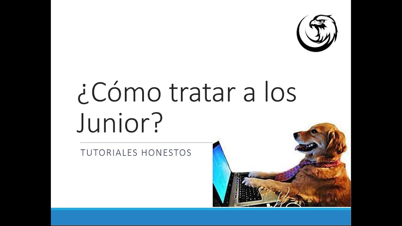 tutorialeshone1's tweet card. FYI: ¿Tengo un #Junior en el #equipo y ahora que? #juniorlover...