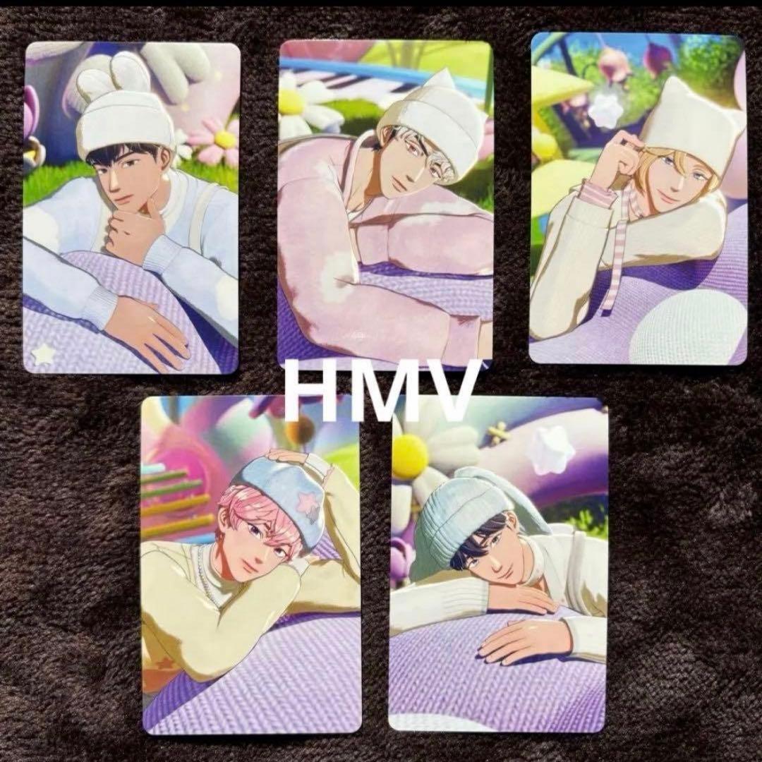日本限定のPLAVE HMV特典トレカ5枚組出てたよ～！全員揃うの最高すぎて