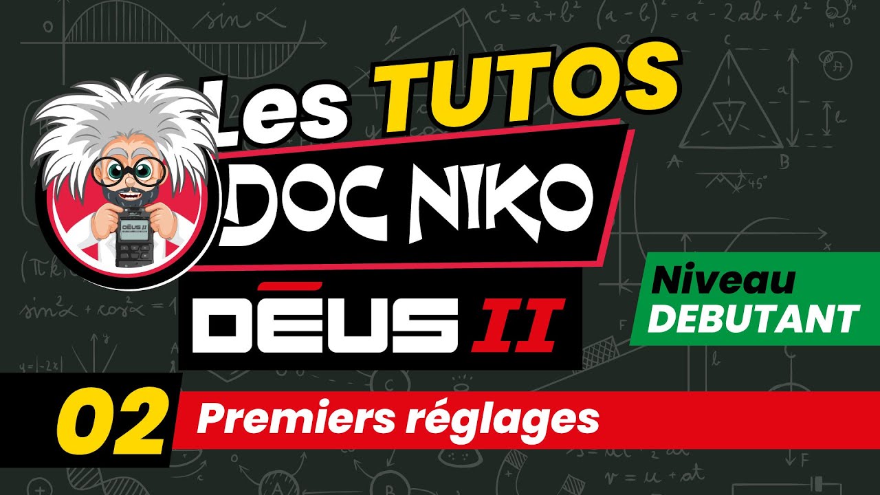 xpdetectors's tweet card. Doc Niko tuto 02- Premiers réglages du DEUS II