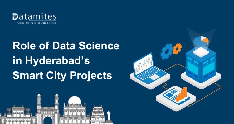DataMites's tweet card. Data science is transforming Hyderabad’s smart city projects by improving urban planning, traffic management, energy efficiency, and citizen services through data-driven decisions and real-time...