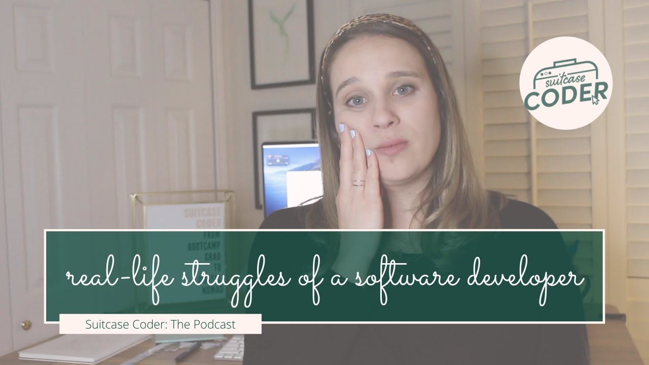 CoderSuitcase's tweet card. The Struggles of Being a Junior Software Developer