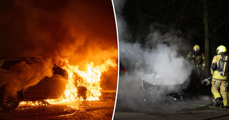 Nachtelijke autobranden in Deventer