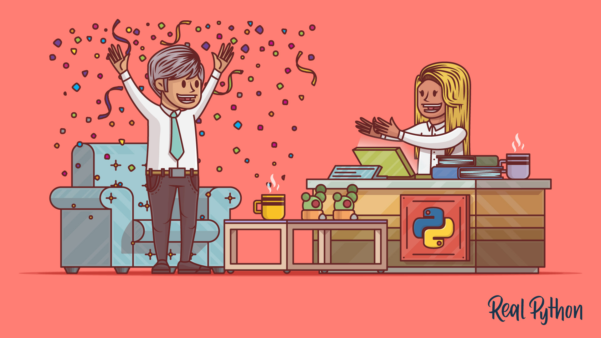 realpython's tweet card. In this step-by-step course, you'll learn how to take your Python coding interview skills to the next level and use Python's built-in functions and modules to solve problems faster and more easily.