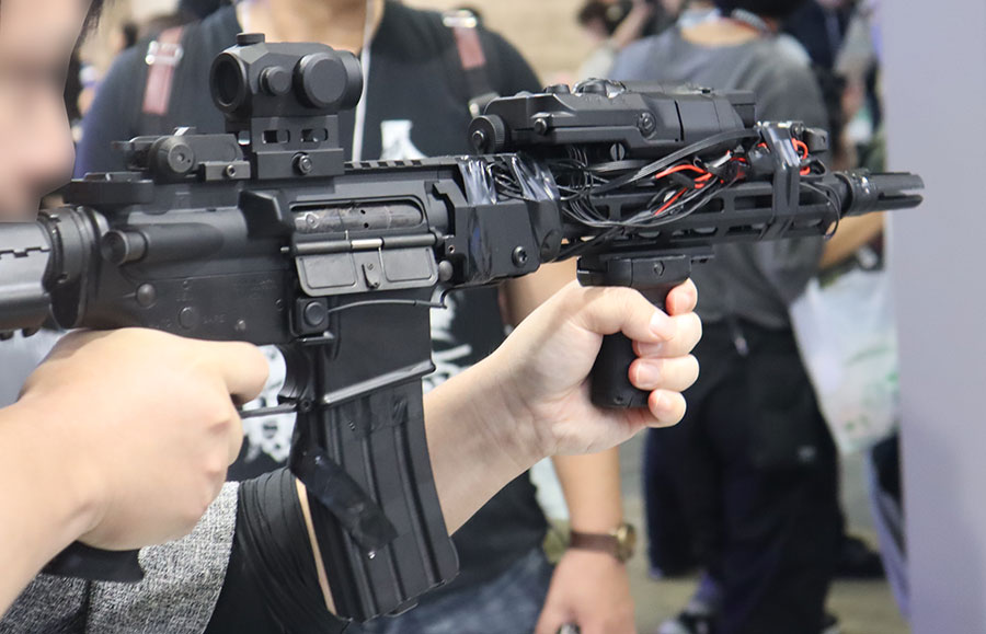 Hamahama20102's tweet card. 自衛隊東京地方協力本部が、東京クールジャパン・アカデミーとコラボする形で「東京ゲームショウ2025」に参加しました。