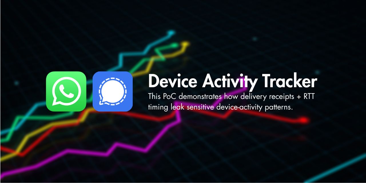 Gommzy1's tweet card. A phone number can reveal whether a device is active, in standby or offline (and more). This PoC demonstrates how delivery receipts + RTT timing leak sensitive device-activity patterns. (WhatsApp /...