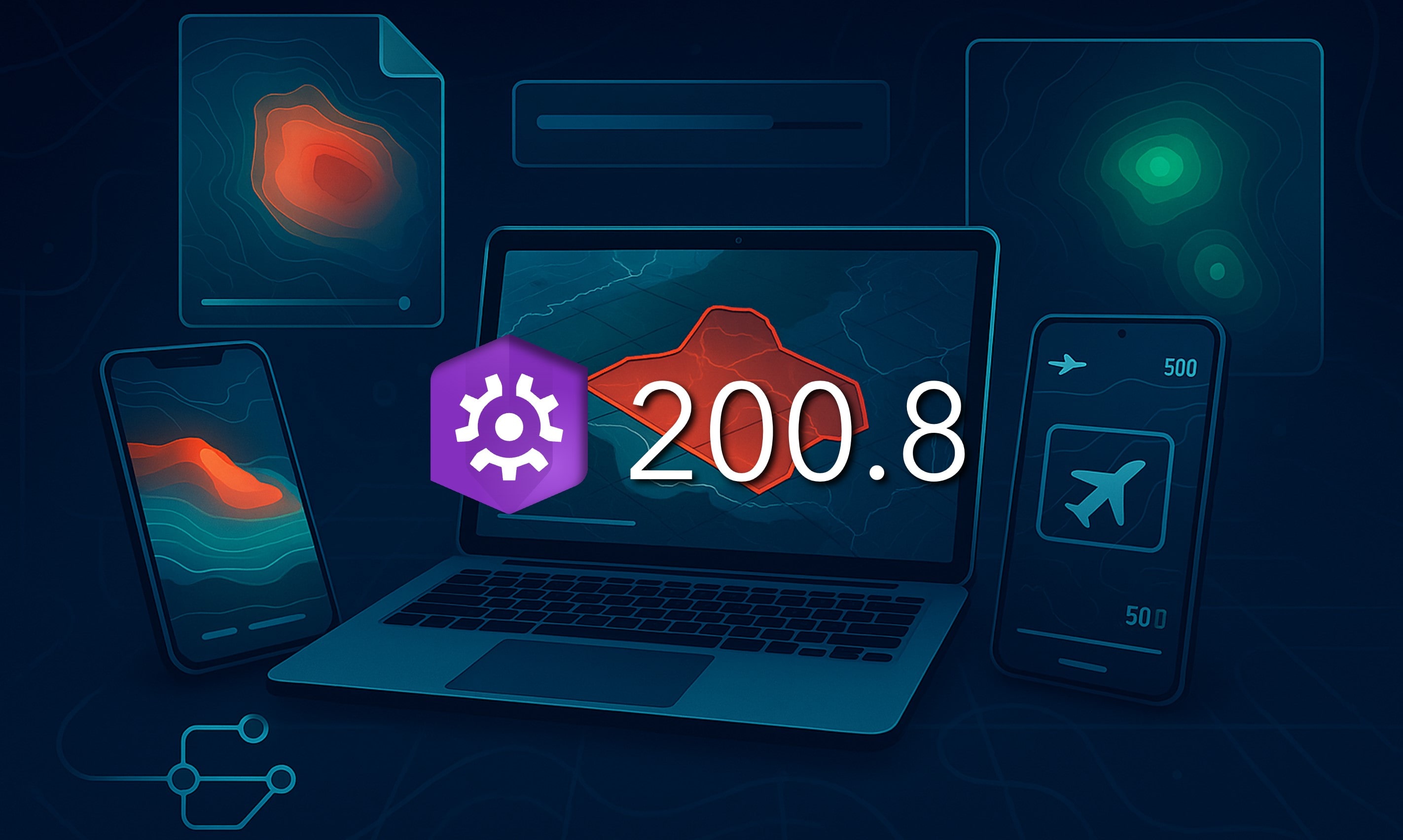 CodeTheMap's tweet card. La version 200.8 des SDKs d'ArcGIS dédiés au développement d'applications natives est disponible ! Cette nouvelle versi...