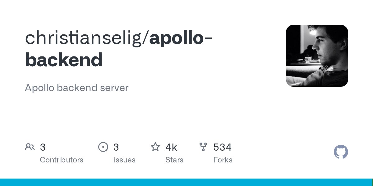 AndroidLibHunt's tweet card. Apollo backend server. Contribute to christianselig/apollo-backend development by creating an account on GitHub.