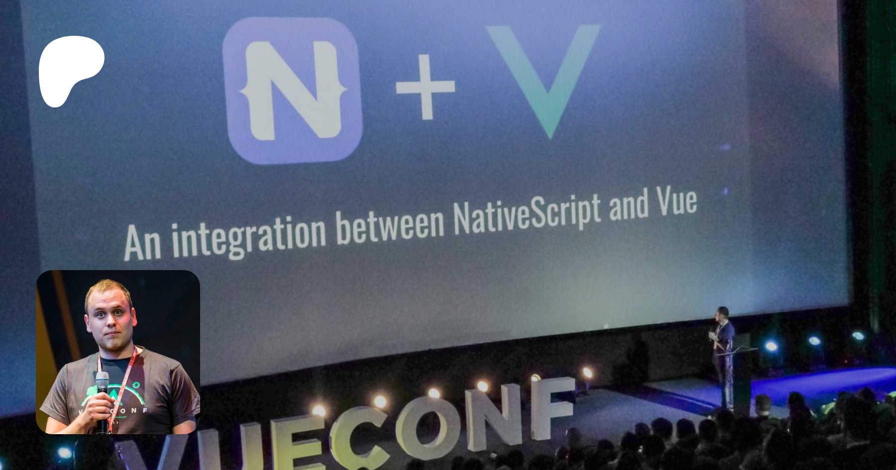 MrSnoozles's tweet card. creating nativescript-vue and other open source libraries