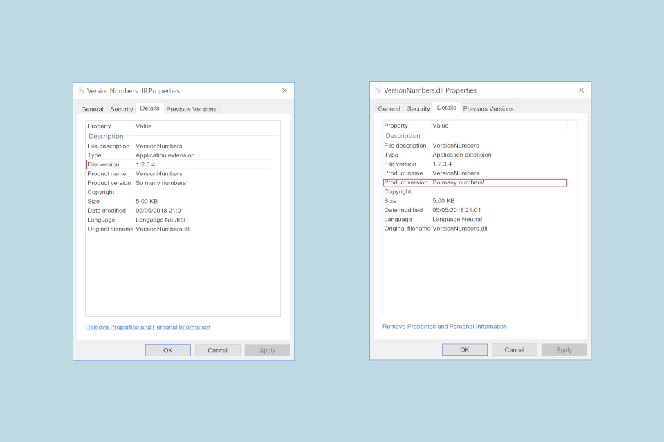 WebAPIBloggers's tweet card. In this post I look at the various version numbers you can set when building a .NET Core project, such as Version, VersionSuffix, and PackageVersion.