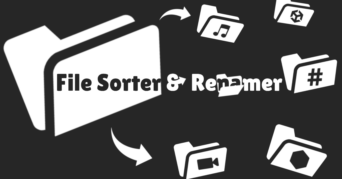 gamedevromania's tweet card. Use the File Sorter & Renamer from The BlindEye on your next project. Find this utility tool & more on the Unity Asset Store.