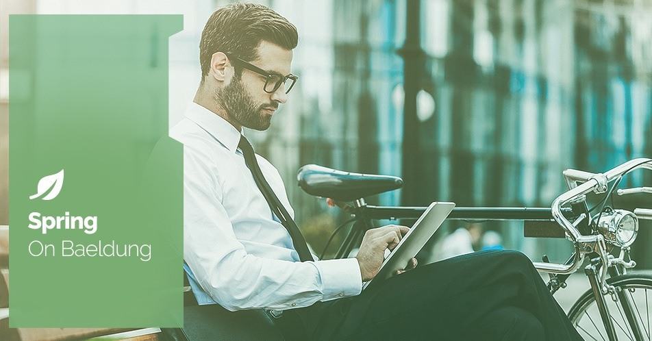 baeldung's tweet card. Learn about Spring's lifecycle annotations PostConstruct and PreDestroy.