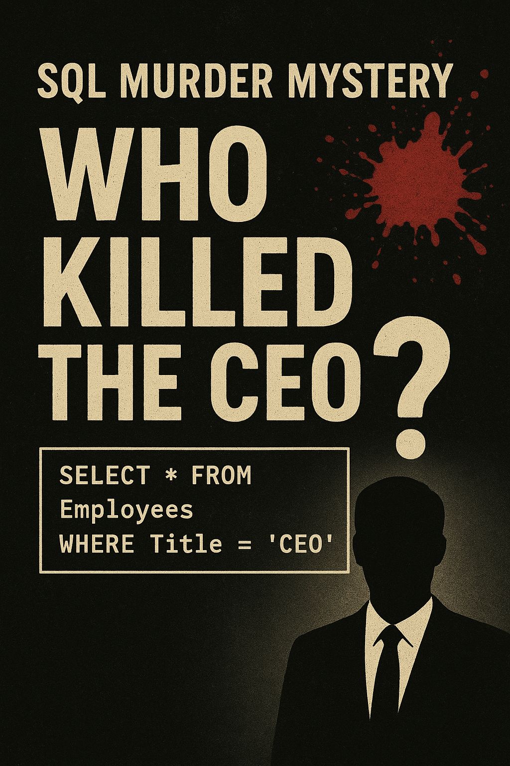 lakkilohitha's tweet card. SQL Murder Mystery: “Who Killed the CEO?” With #SQLWithIDC 🗂️ A Data-Driven Investigation Using Pure SQL I recently completed the SQL Murder Mystery Challenge, where I investigated the death of...