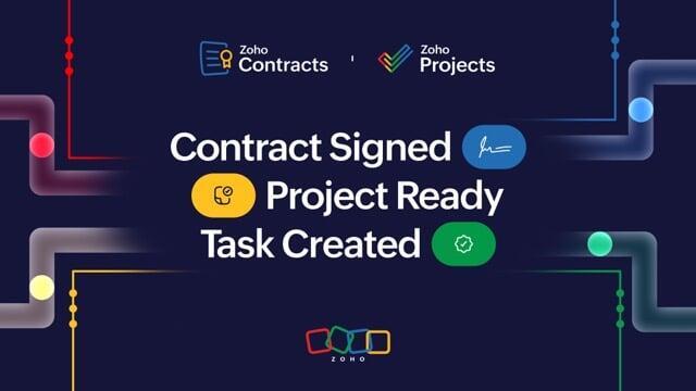 CreatorScripts's tweet card. Discover how integrating Zoho Contracts and Zoho Projects with Zoho Flow automates project creation, streamlines workflows, and eliminates manual data entry for faster delivery.