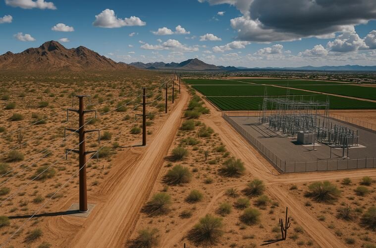 E_E_Leader's tweet card. Arizona invests $15.6M in four grid resilience projects to cut outages, reduce wildfire risk, and modernize equipment for 1.6 million utility customers.