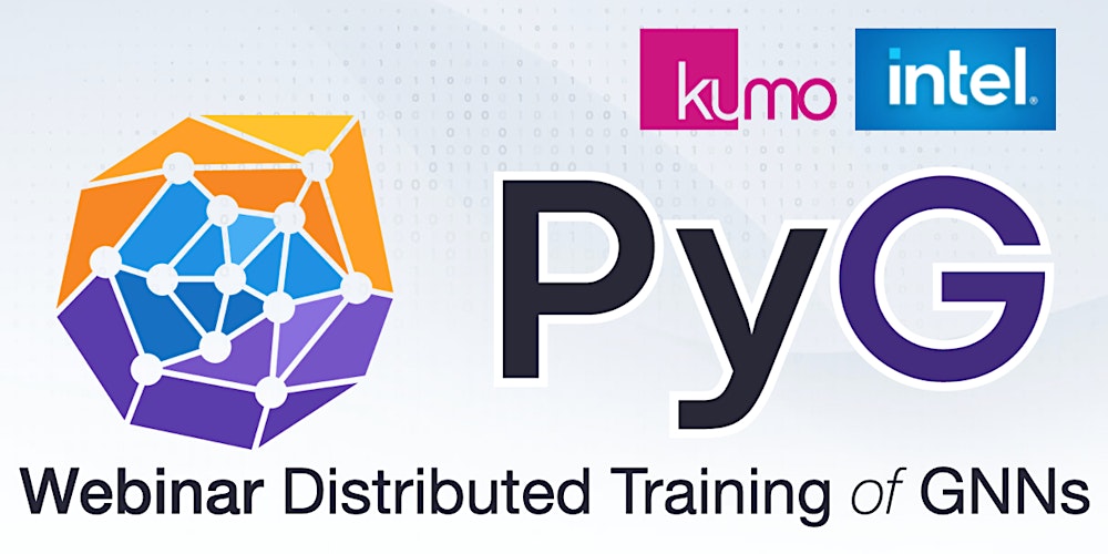 Kumo_ai_team's tweet card. Join this webinar as we unveil the latest advancement in distributed training on Graph Neural Networks for PyG (PyTorch Geometric).