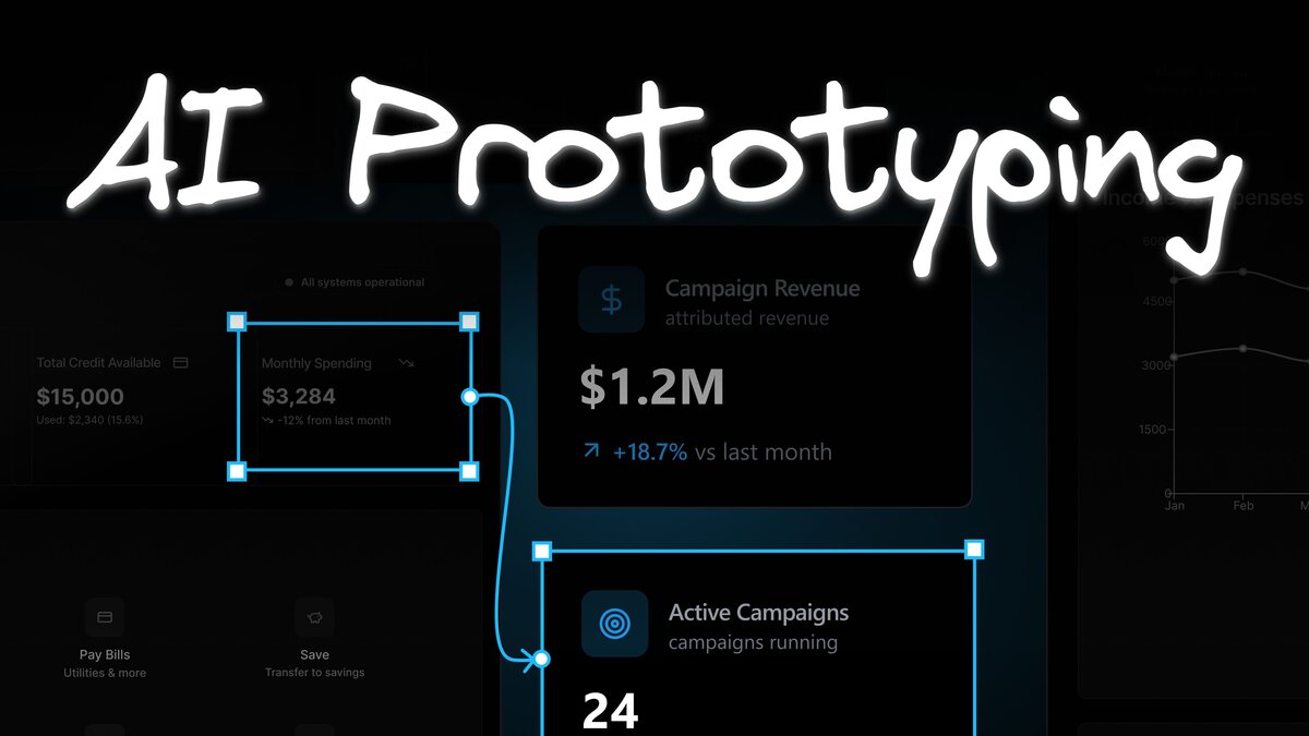 tempoimmaterial's tweet card. AI prototyping helps teams align faster with real data, mergeable code, and workflows that turn early ideas into production-ready progress.
