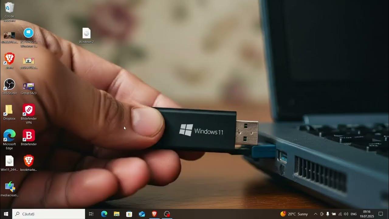 11Tutoriale's tweet card. 💻 Windows 11 pe orice PC vechi – Fără TPM, fără stres!