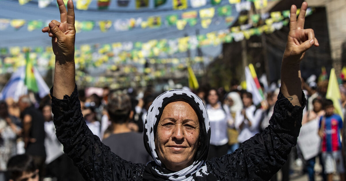 amberinzaman's tweet card. One year after a surprise offensive brought down Syria’s longtime dictator, the Kurdish-led entity and Damascus remain more estranged than ever as a US-brokered integration deal remains unimplemented.