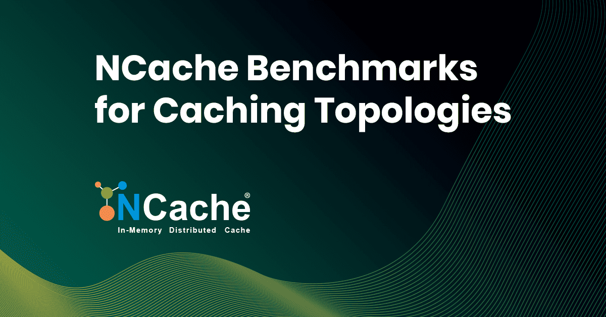 NCache's tweet card. This whitepaper explains performance benchmarks for NCache's different caching topologies.