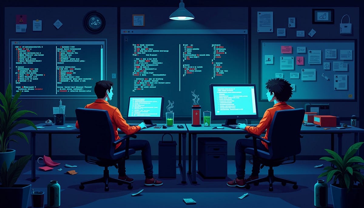 NirmitKotadiya's tweet card. “You don’t learn to swim by watching YouTube videos about swimming.”  — Every Dev Stuck in Tutorial Hell (Including Me)