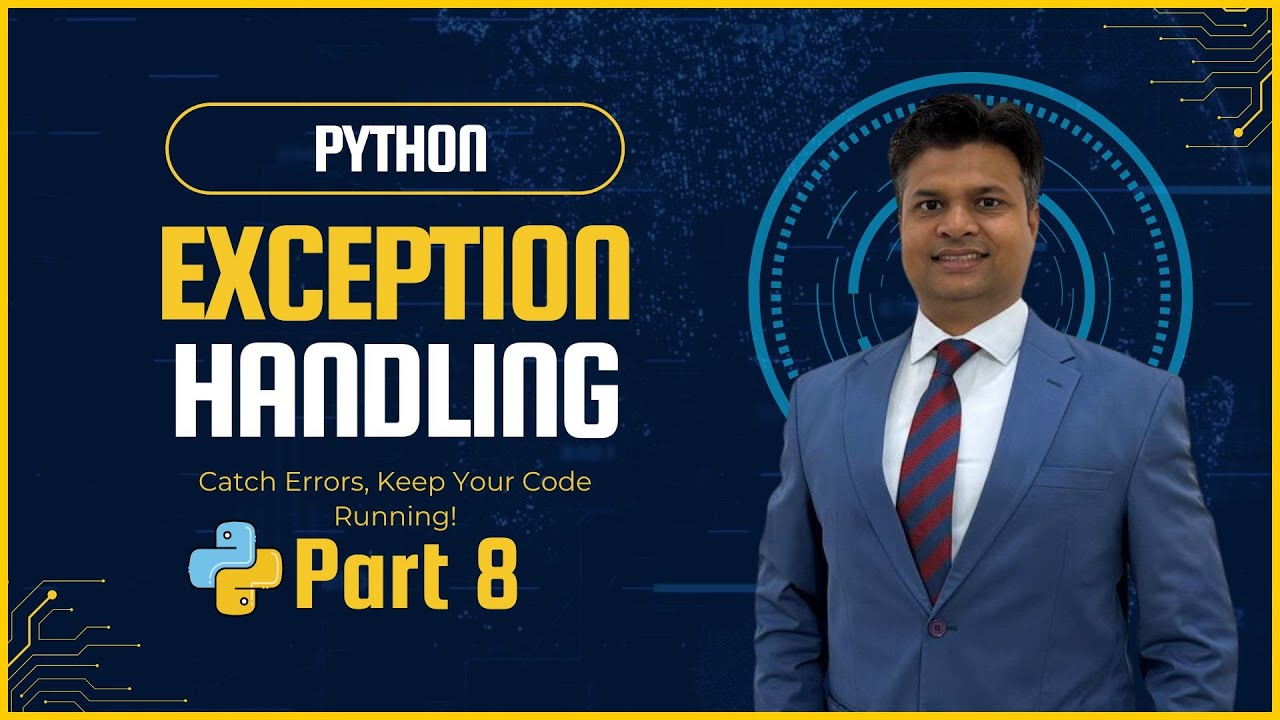 ai_with_rahul's tweet card. Exception Handling in Python: Complete Guide for Beginners