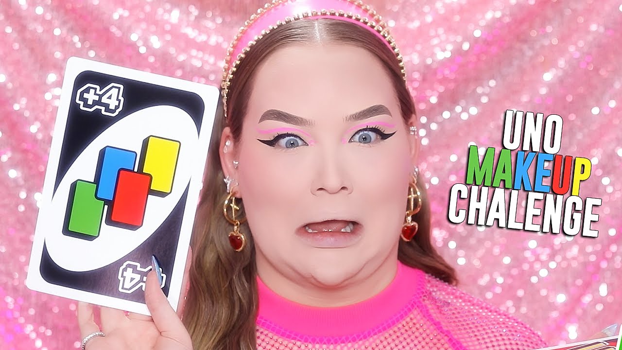 NikkieTutorials's tweet card. UNO Makeup Challenge?! | NikkieTutorials