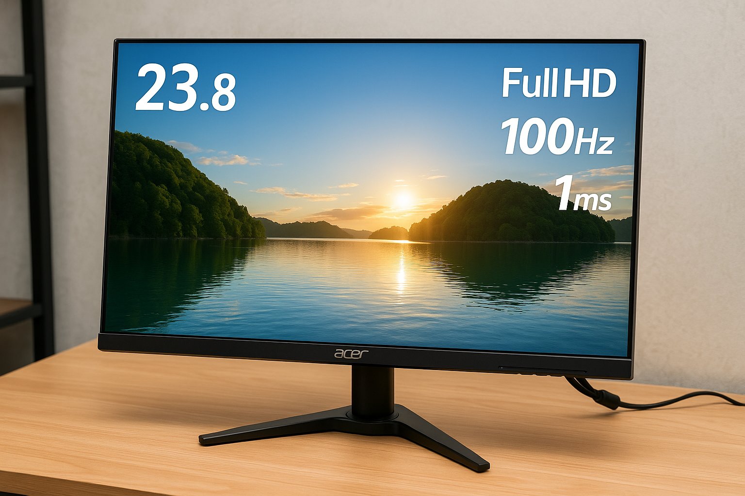 🖥️日本エイサー KA242YHbmix 23.8インチ モニターを実際に使ってみた