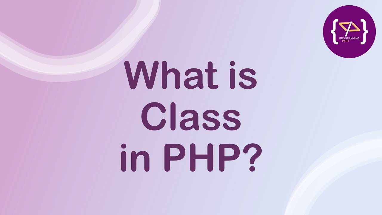 programingpath's tweet card. What is Class in PHP | Class in PHP in Hindi | Class in PHP | PHP में...