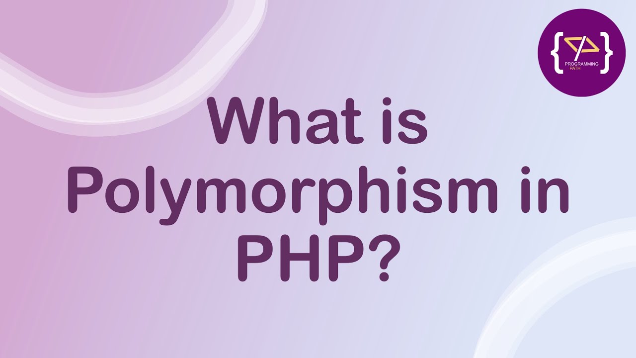 programingpath's tweet card. Polymorphism in PHP | Polymorphism in PHP in Hindi | OOP in PHP | PHP...