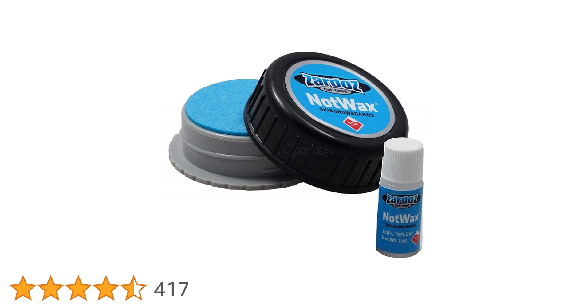 TryPython's tweet card. 液体フッ素樹脂100%素材のスキー、スノーボード用滑走剤です。とにかく簡単に塗れて良く滑ります。