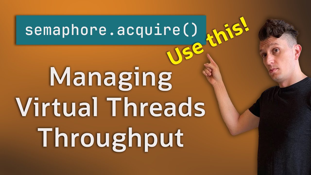 java's tweet card. Java Virtual Threads Throughput