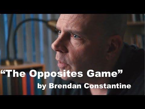 tefldust's tweet card. Brendan Constantine: "The Opposites Game" - (poem video)