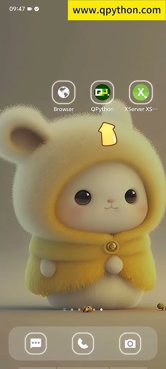 qpython's tweet card. QPython now supports Tkinter and Turtle!