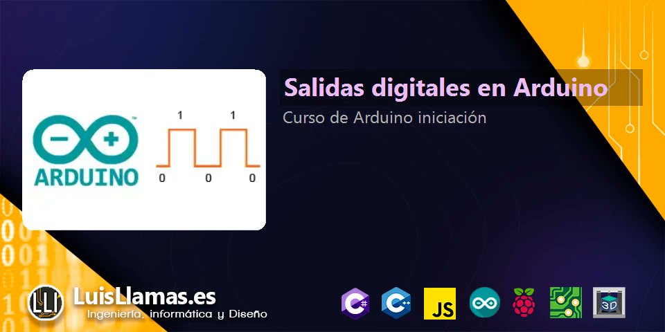 arduino_zero's tweet card. En este tutorial aprendemos a usar las salidas digitales de Arduino para interactuar con el entorno