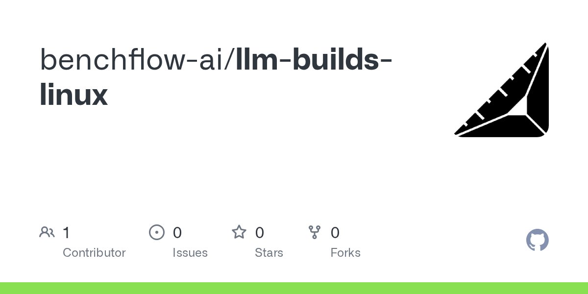 xdotli's tweet card. Contribute to benchflow-ai/llm-builds-linux development by creating an account on GitHub.