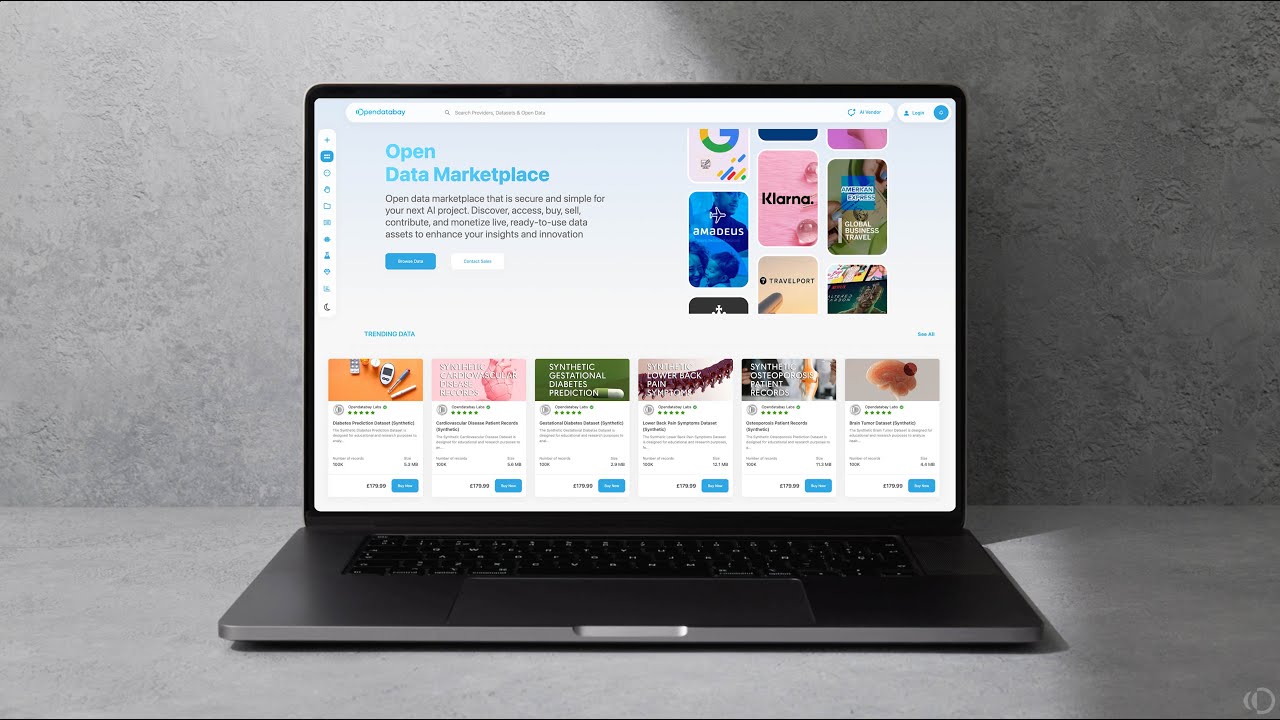 Open_databay's tweet card. Opendatabay - AI Powered Data Marketplace