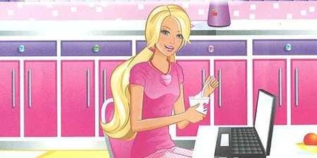 samanthaettus's tweet card. In a new book called, Barbie: I Can Be a Computer Engineer, Barbie is portrayed as an inept programmer.