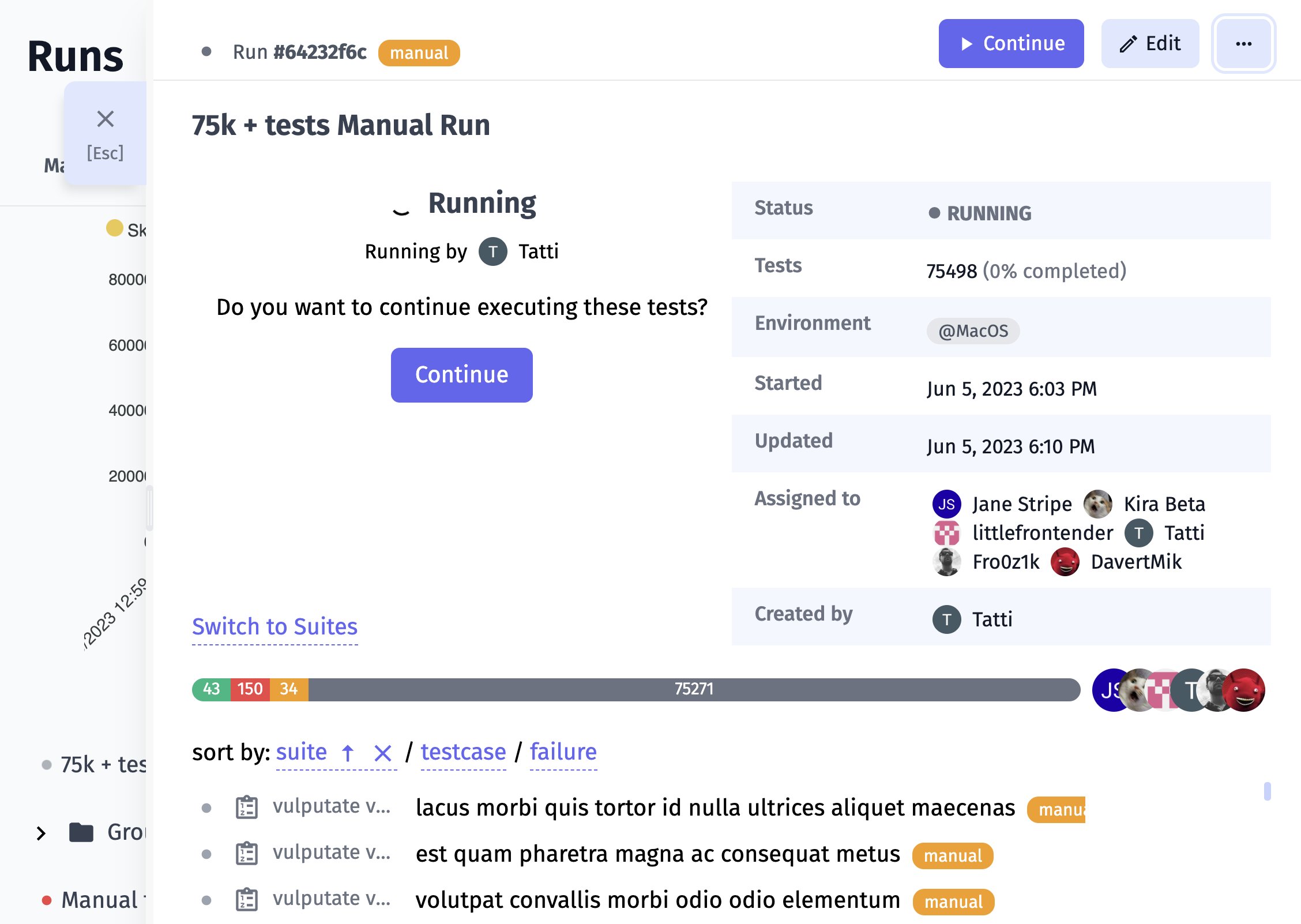 testomatio's tweet card. Store up to 75k tests within a project, Report your API tests with Newman Integration, and Manage your company effectively