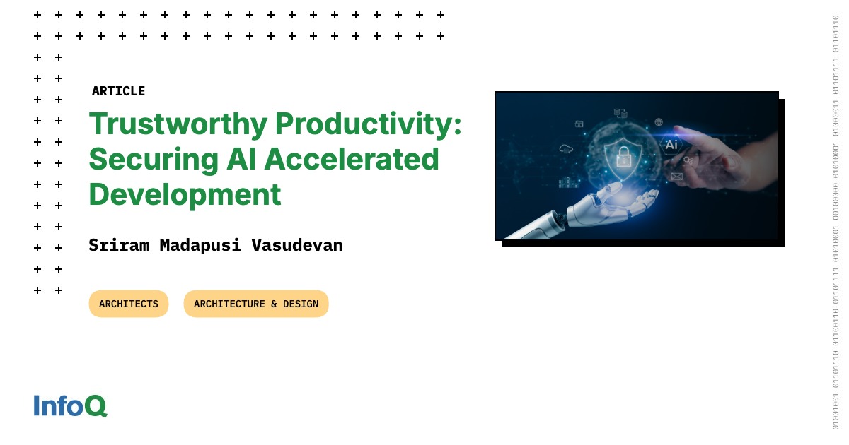InfoQ's tweet card. Autonomous AI agents amplify productivity but can cause severe damage without safeguards. Defend the ReAct loop—context, reasoning, and tools—through provenance gates, planner-critic separation,...
